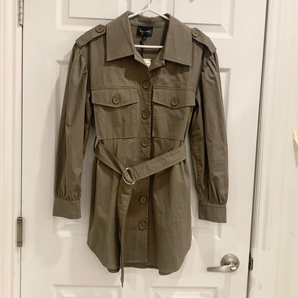 Line + Dot Gramercy Button Down Belted Dress - Picture 4 of 16